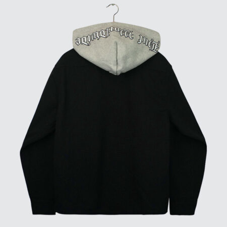 Huf Olympia Hooded Overshirt Black