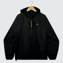 Huf T1 Kcuf Shell Jacket Black Huf T1 Kcuf Shell Jacket Black