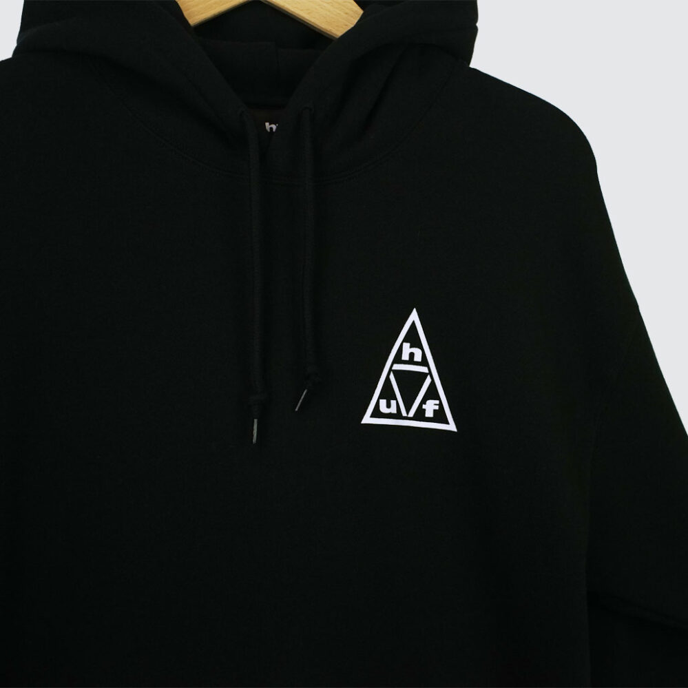 Huf Triple Triangle Pullover Hoodie Black/White Huf Triple Triangle Pullover Hoodie Black/White