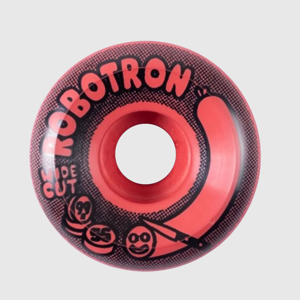 Robotron Wide Cut Full Dipped Wheels 99A Red Robotron Wide Cut Full Dipped Wheels 99A Red