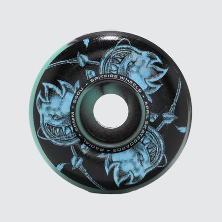 Spitfire x April Formula Four Radial 99A Bighead Rose Black/Blue Swirl Spitfire x April Formula Four Radial 99A Bighead Rose Black/Blue Swirl