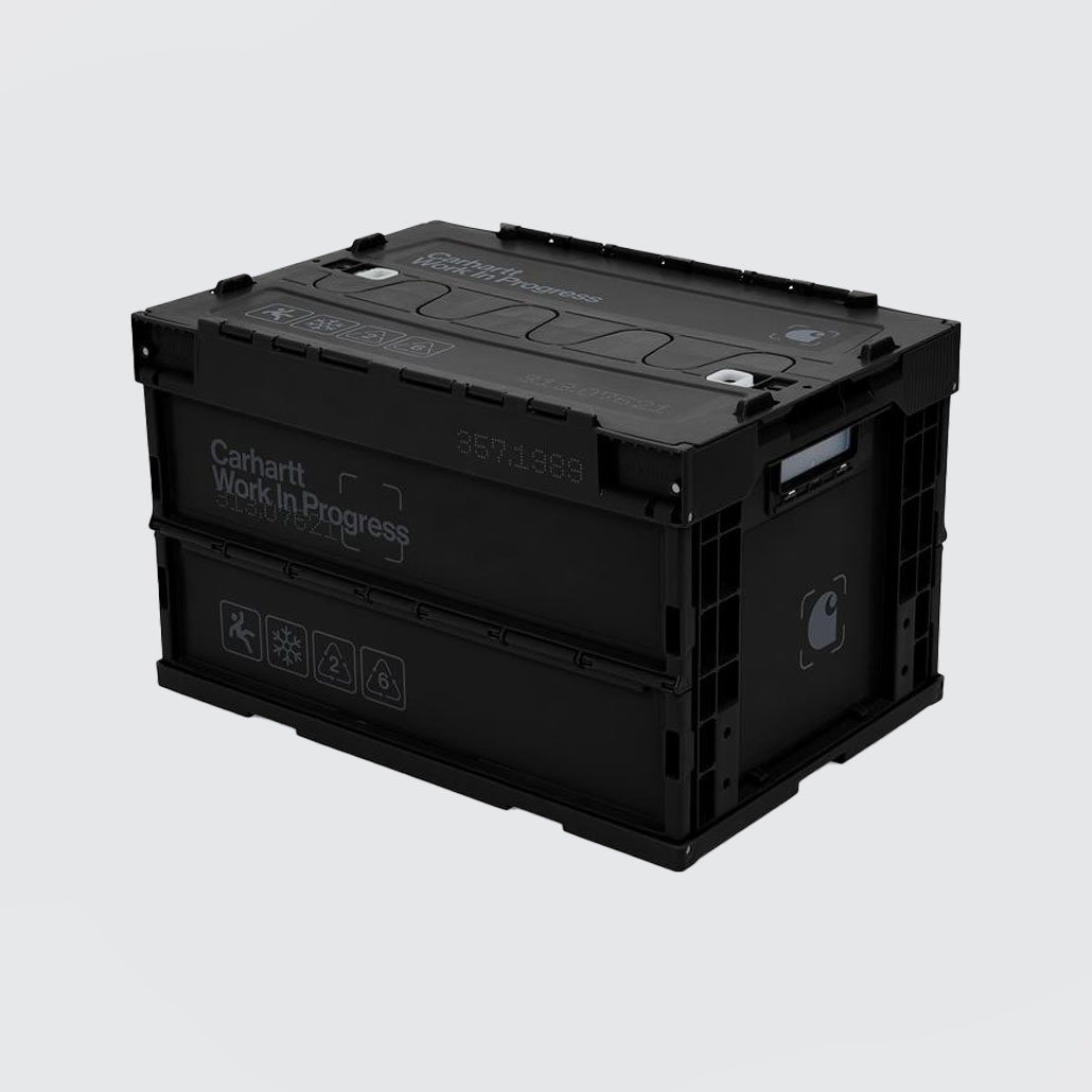 Carhartt WIP Boxed Foldable Plastic Black/Grey Carhartt WIP Boxed Foldable Plastic Black/Grey
