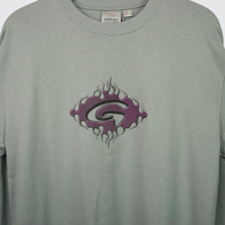 Gramicci Flames L/S T-Shirt Mist