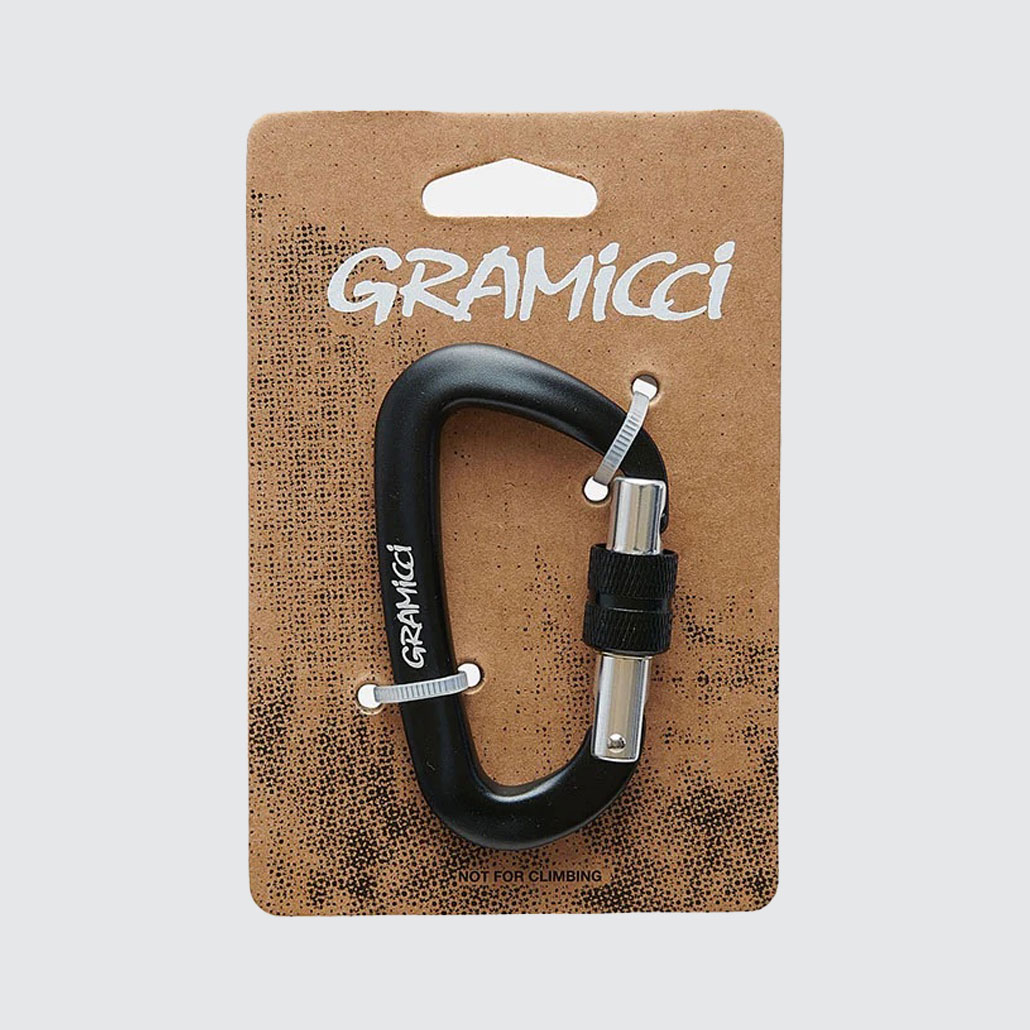 Gramicci Gramicci Carabiner Black Gramicci Gramicci Carabiner Black