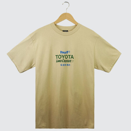 Huf x Toyota Land Cruiser 70 T-Shirt Sand Huf x Toyota Land Cruiser 70 T-Shirt Sand