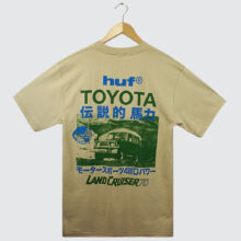 Huf x Toyota Land Cruiser 70 T-Shirt Sand