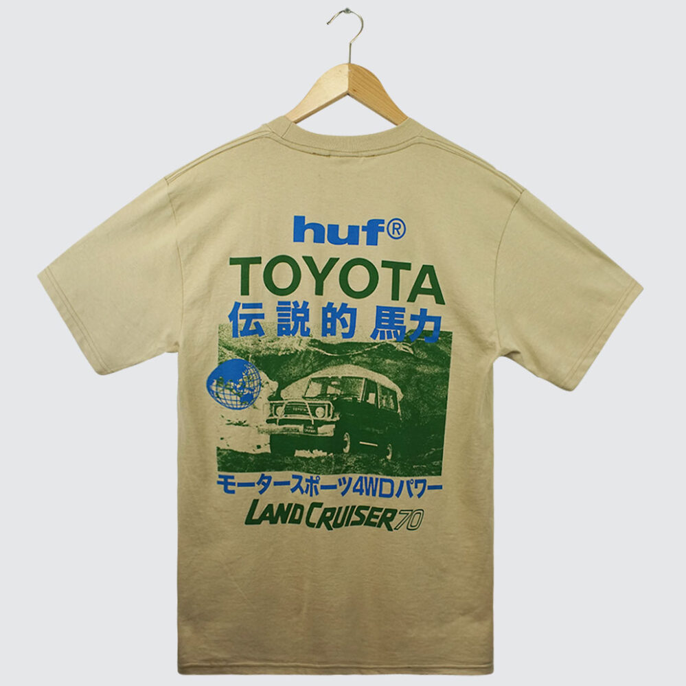 Huf x Toyota Land Cruiser 70 T-Shirt Sand