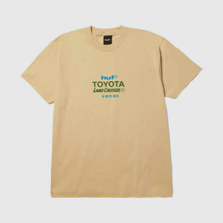Huf x Toyota Land Cruiser 70 T-Shirt Sand Huf x Toyota Land Cruiser 70 T-Shirt Sand