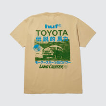 Huf x Toyota Land Cruiser 70 T-Shirt Sand Huf x Toyota Land Cruiser 70 T-Shirt Sand