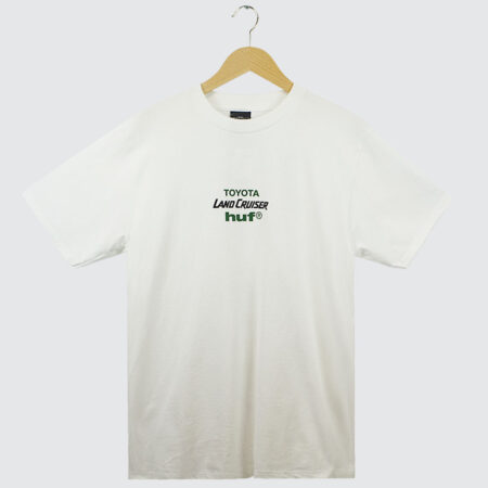 Huf x Toyota Land Cruiser Global T-Shirt White Huf x Toyota Land Cruiser Global T-Shirt White