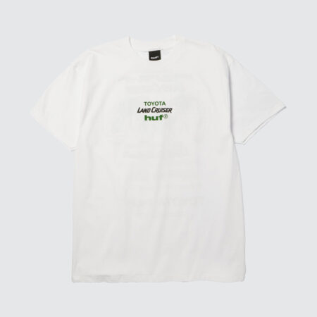 Huf x Toyota Land Cruiser Global T-Shirt White Huf x Toyota Land Cruiser Global T-Shirt White