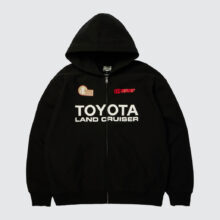 Huf x Toyota Land Cruiser Heavyweight Fz Hoodie Black Huf x Toyota Land Cruiser Heavyweight Fz Hoodie Black