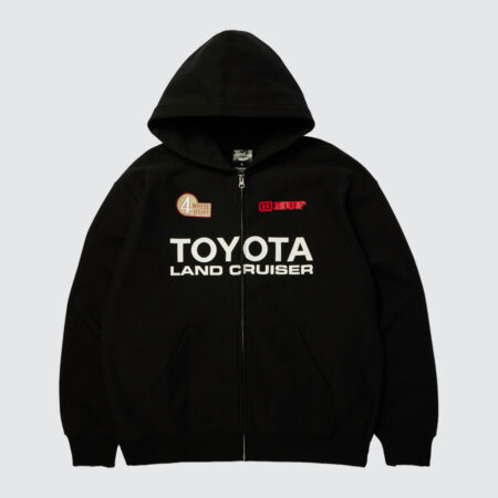 Huf x Toyota Land Cruiser Heavyweight Fz Hoodie Black Huf x Toyota Land Cruiser Heavyweight Fz Hoodie Black