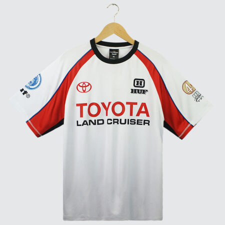 Huf x Toyota Land Cruiser Rally Jersey White Huf x Toyota Land Cruiser Rally Jersey White