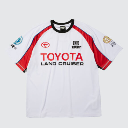 Huf x Toyota Land Cruiser Rally Jersey White Huf x Toyota Land Cruiser Rally Jersey White