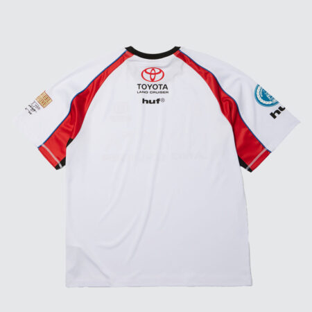 Huf x Toyota Land Cruiser Rally Jersey White Huf x Toyota Land Cruiser Rally Jersey White