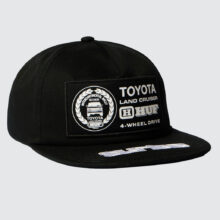 Huf x Toyota Land Cruiser Rally Snapback Cap Black Huf x Toyota Land Cruiser Rally Snapback Cap Black