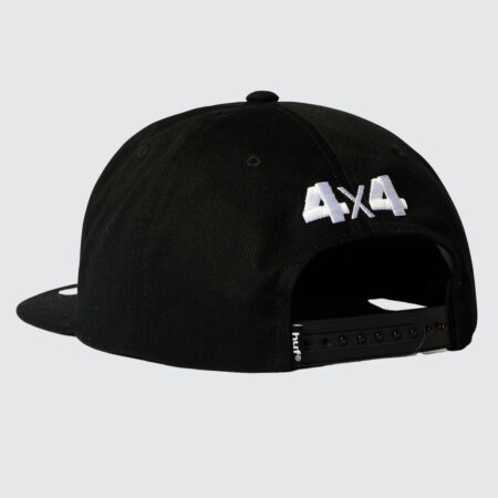 Huf x Toyota Land Cruiser Rally Snapback Cap Black Huf x Toyota Land Cruiser Rally Snapback Cap Black