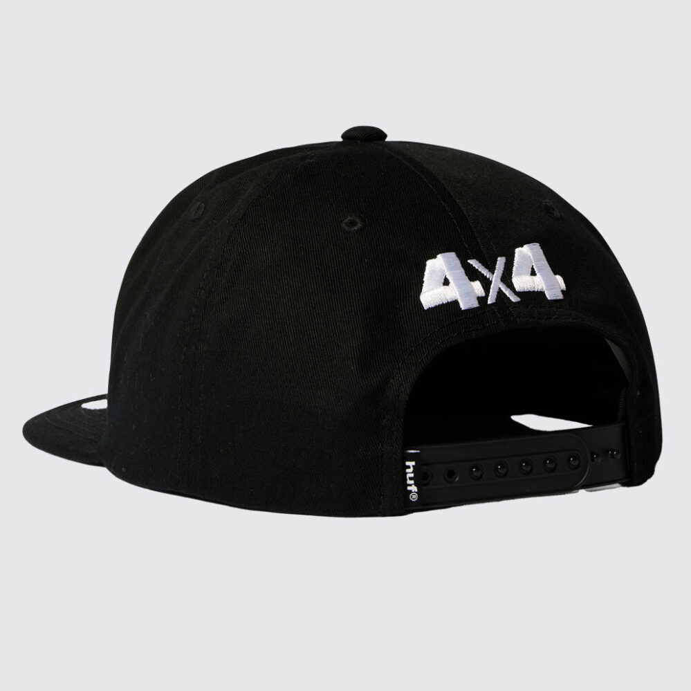 Huf x Toyota Land Cruiser Rally Snapback Cap Black Huf x Toyota Land Cruiser Rally Snapback Cap Black