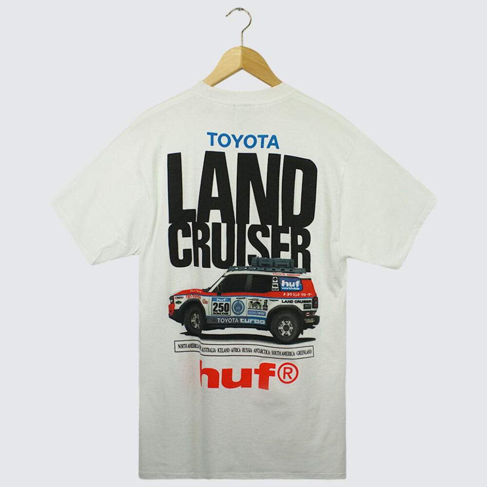 Huf x Toyota Land Cruiser Rally T-Shirt White