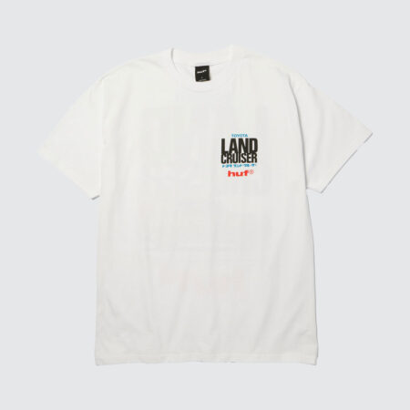 Huf x Toyota Land Cruiser Rally T-Shirt White Huf x Toyota Land Cruiser Rally T-Shirt White