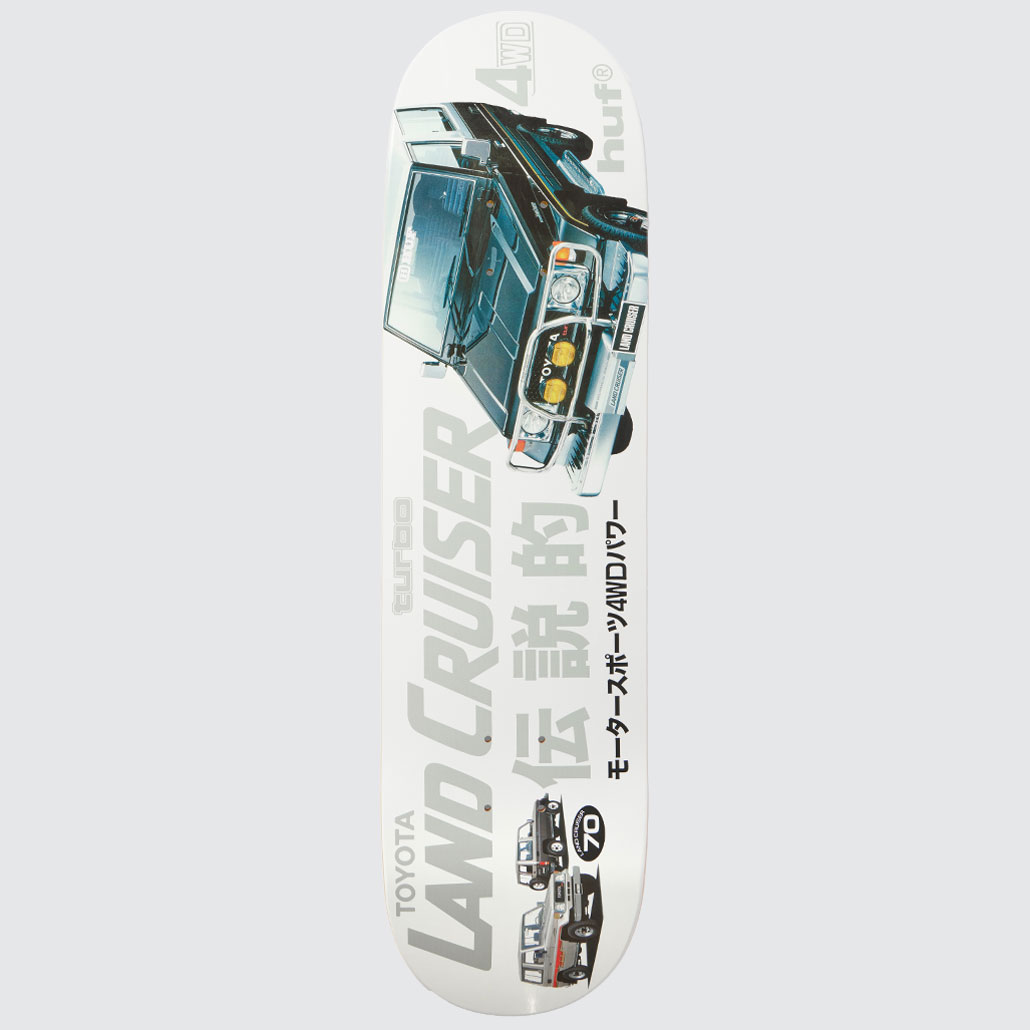 Huf x Toyota Land Cruiser Skate Deck 8.25″ Huf x Toyota Land Cruiser Skate Deck 8.25″