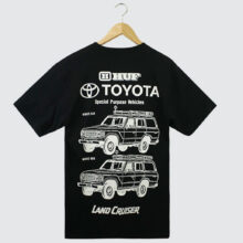 Huf x Toyota Land Cruiser Special T-Shirt Black Huf x Toyota Land Cruiser Special T-Shirt Black