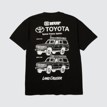 Huf x Toyota Land Cruiser Special T-Shirt Black Huf x Toyota Land Cruiser Special T-Shirt Black