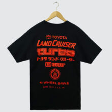 Huf x Toyota Land Cruiser Turbo T-Shirt Black