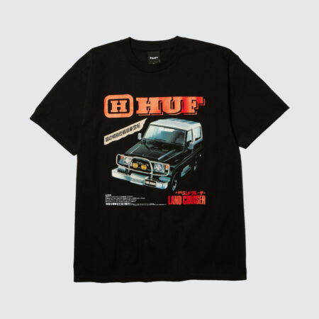 Huf x Toyota Land Cruiser Turbo T-Shirt Black Huf x Toyota Land Cruiser Turbo T-Shirt Black