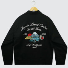 Huf x Toyota Land Cruiser World Tour Jacket Black
