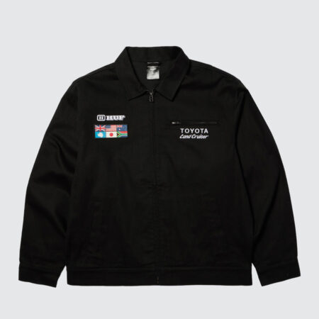 Huf x Toyota Land Cruiser World Tour Jacket Black Huf x Toyota Land Cruiser World Tour Jacket Black