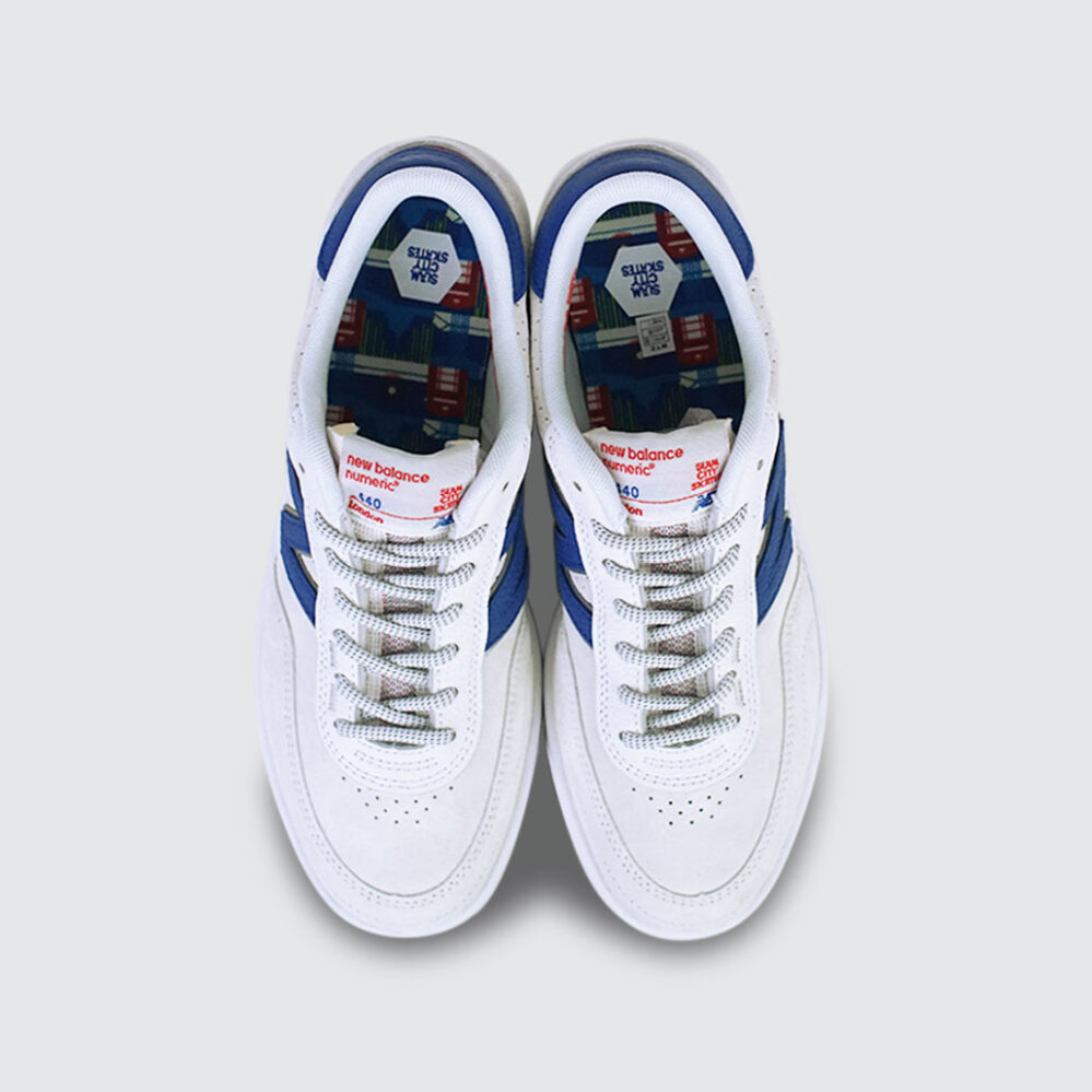 New Balance Numeric 440 x Slam City Skates White/Royal Blue