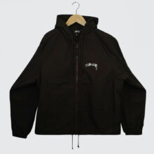 Stüssy Beach Shell Cotton Wax Jacket Brown Stüssy Beach Shell Cotton Wax Jacket Brown
