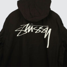 Stüssy Beach Shell Cotton Wax Jacket Brown Stüssy Beach Shell Cotton Wax Jacket Brown