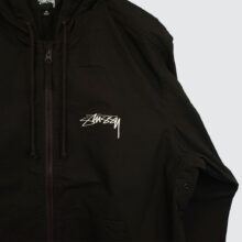 Stüssy Beach Shell Cotton Wax Jacket Brown Stüssy Beach Shell Cotton Wax Jacket Brown