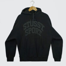 Stüssy Block Sport Gar. Dyed Hoodie Faded Black