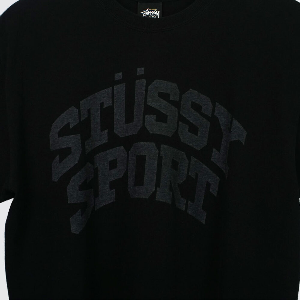 Stüssy Block Sport T-Shirt Black Stüssy Block Sport T-Shirt Black