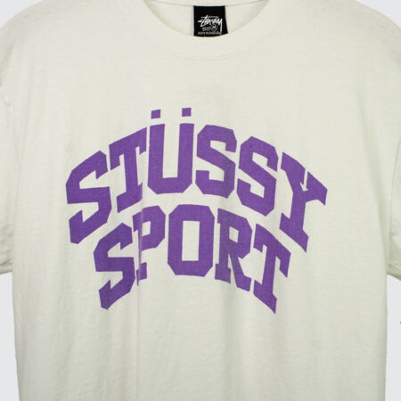 Stüssy Block Sport T-Shirt White