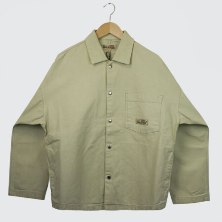 Stüssy Canvas Work Overshirt Bone