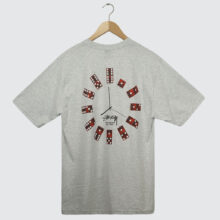 Stüssy Dice Clock T-Shirt Ash Heather Stüssy Dice Clock T-Shirt Ash Heather