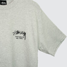 Stüssy Dice Clock T-Shirt Ash Heather