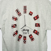 Stüssy Dice Clock T-Shirt Ash Heather