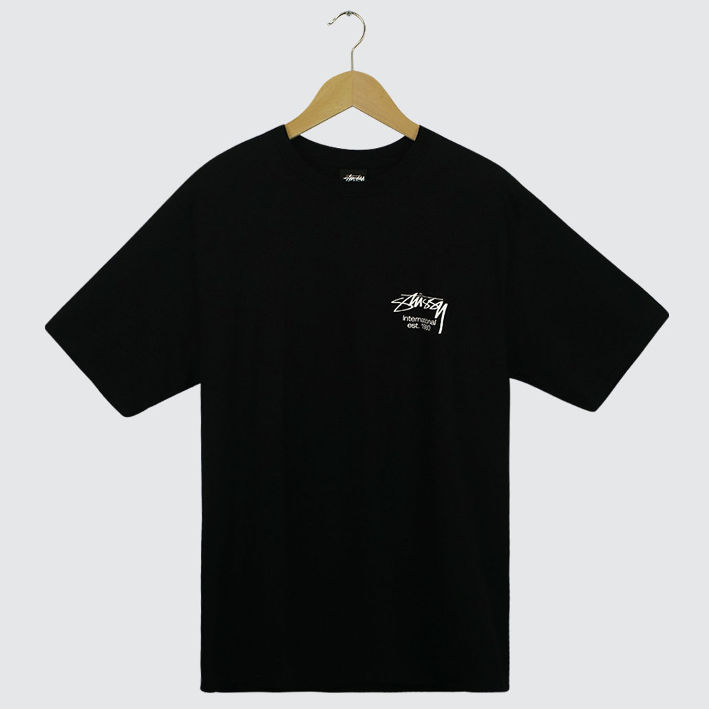 Stüssy Dice Clock T-Shirt Black Stüssy Dice Clock T-Shirt Black