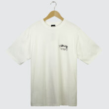 Stüssy Dice Clock T-Shirt White Stüssy Dice Clock T-Shirt White