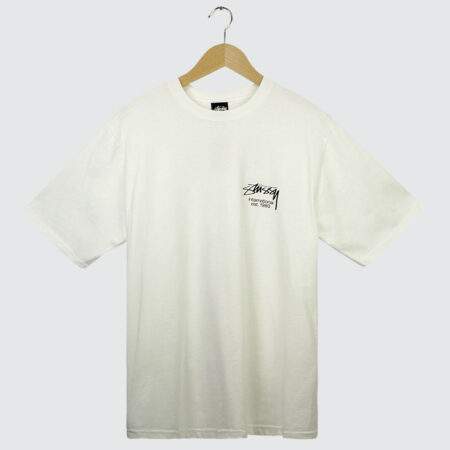 Stüssy Dice Clock T-Shirt White Stüssy Dice Clock T-Shirt White