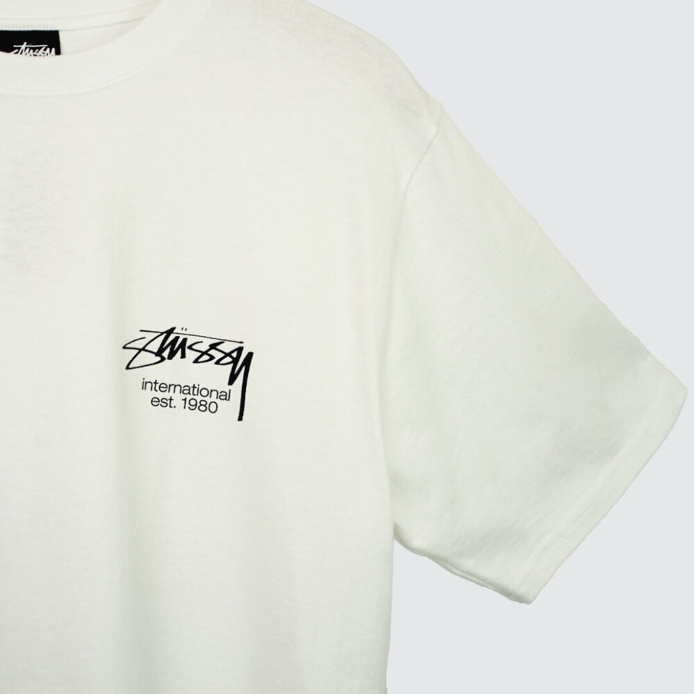 Stüssy Dice Clock T-Shirt White