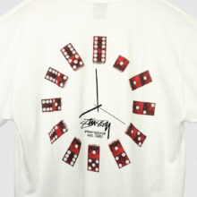 Stüssy Dice Clock T-Shirt White