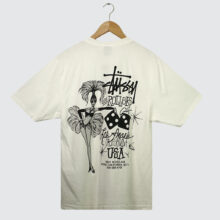 Stüssy High Rollers Pig. Dyed T-Shirt Natural Stüssy High Rollers Pig. Dyed T-Shirt Natural