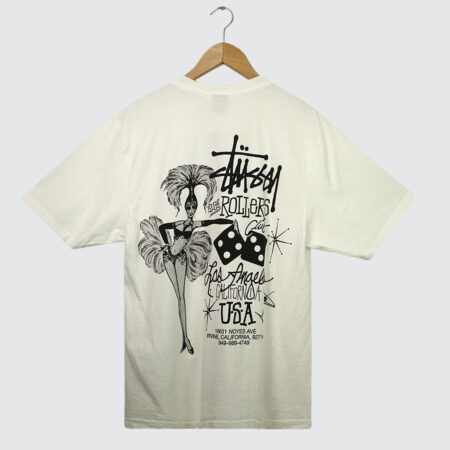 Stüssy High Rollers Pig. Dyed T-Shirt Natural Stüssy High Rollers Pig. Dyed T-Shirt Natural
